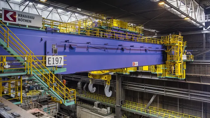 VAHLE heavy duty crane thyssenkrupp