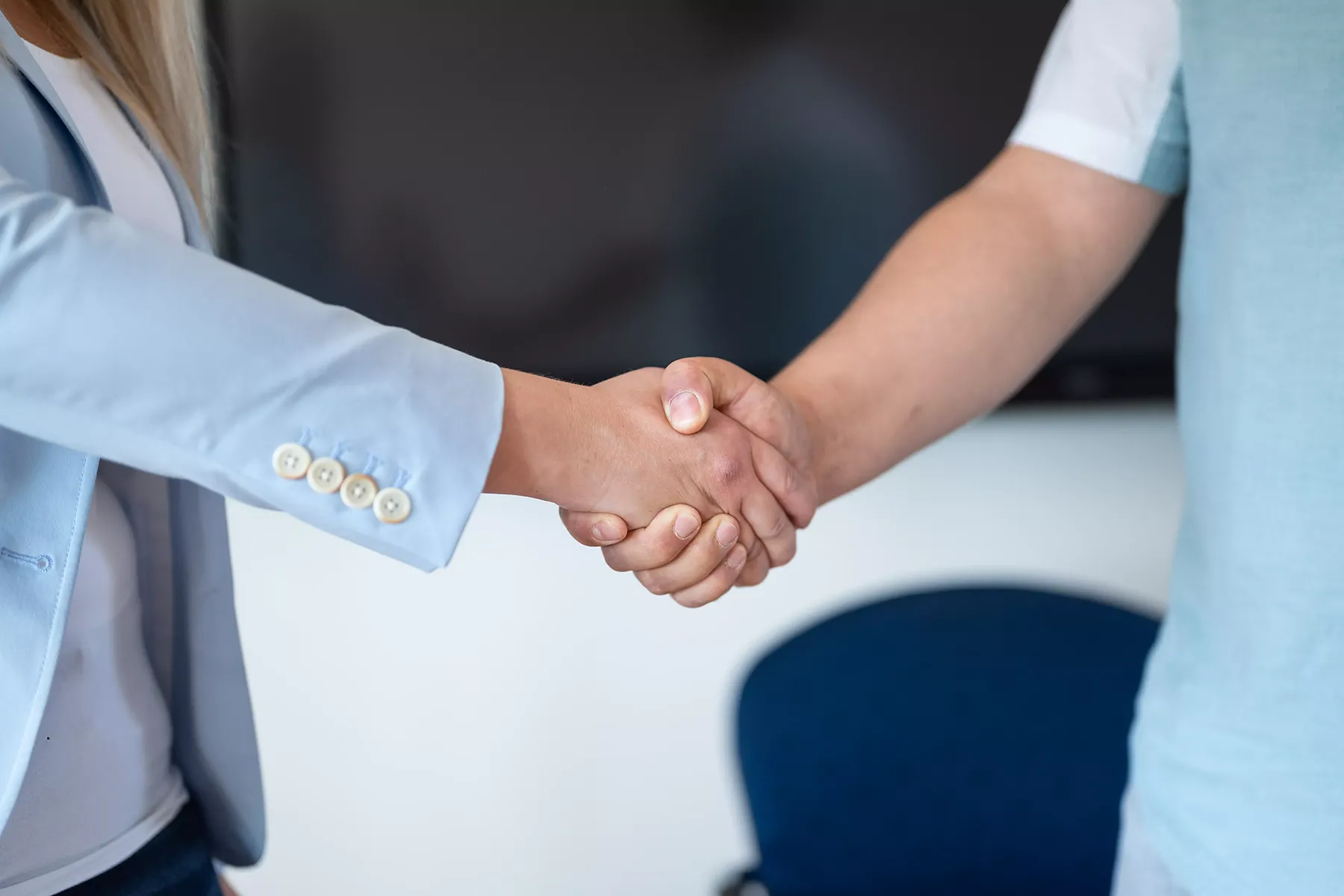 VAHLE principle handshake VAHLE principle handshake