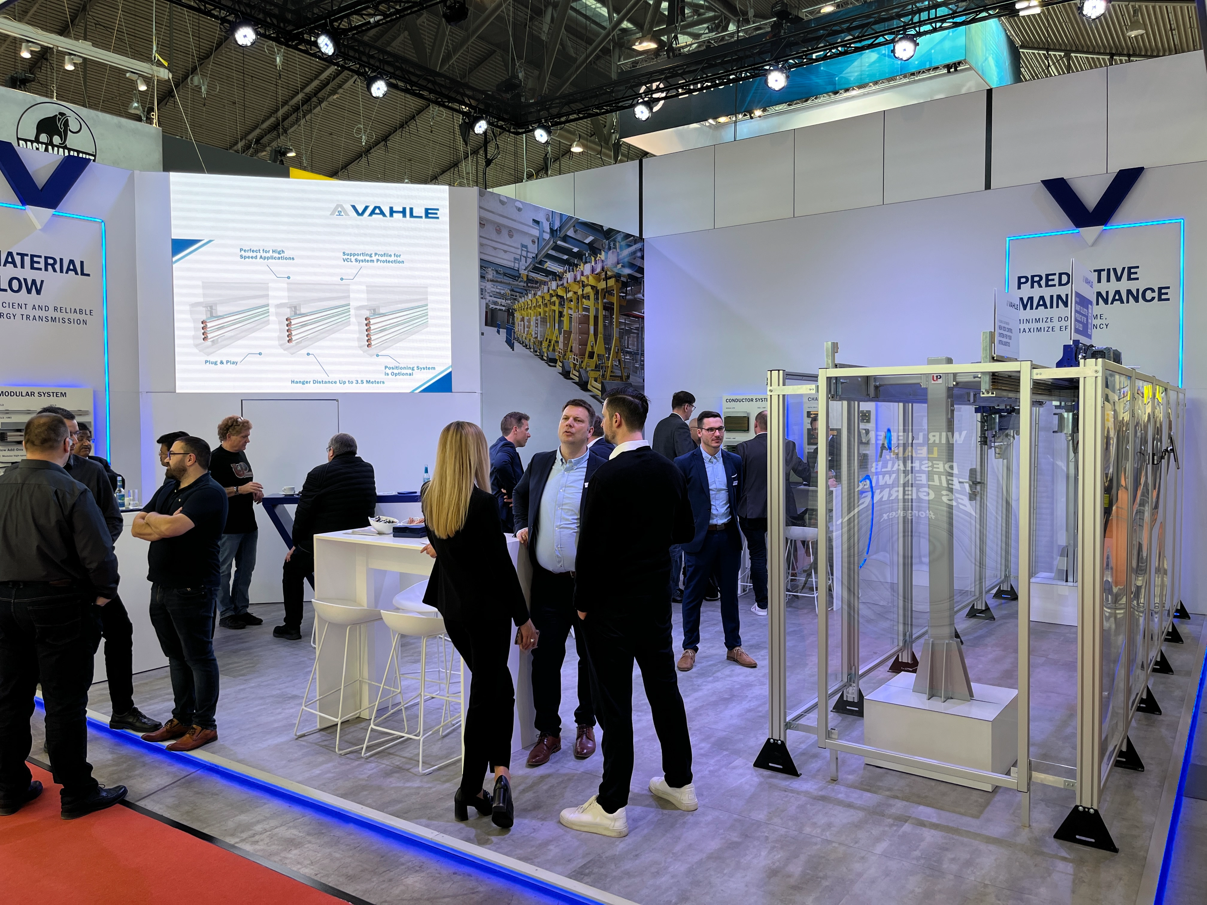 VAHLE au salon SPS 2024 : des solutions d'automatisation d'avenir pour des applications industrielles efficaces et durables - Hall 4, Stand 336 (Photo : VAHLE)