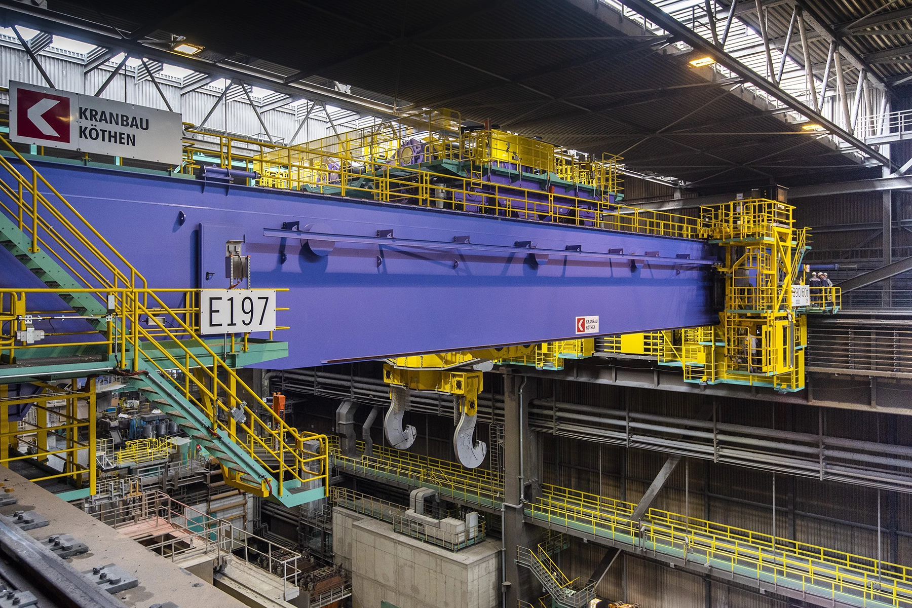 VAHLE heavy duty crane thyssenkrupp